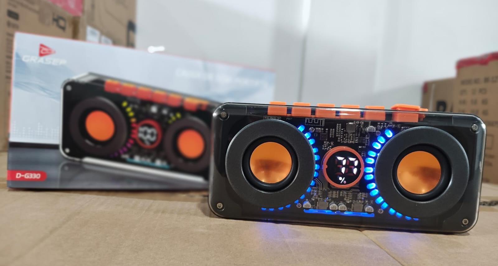 Caixa de Som GRASEP D-G330