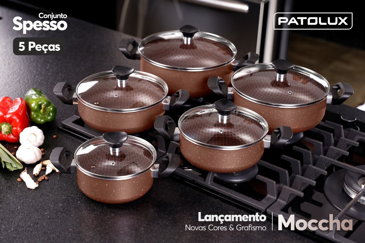 Panelas 5PCS PATOLUX