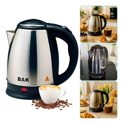Chaleira Elétrica BAK Inox