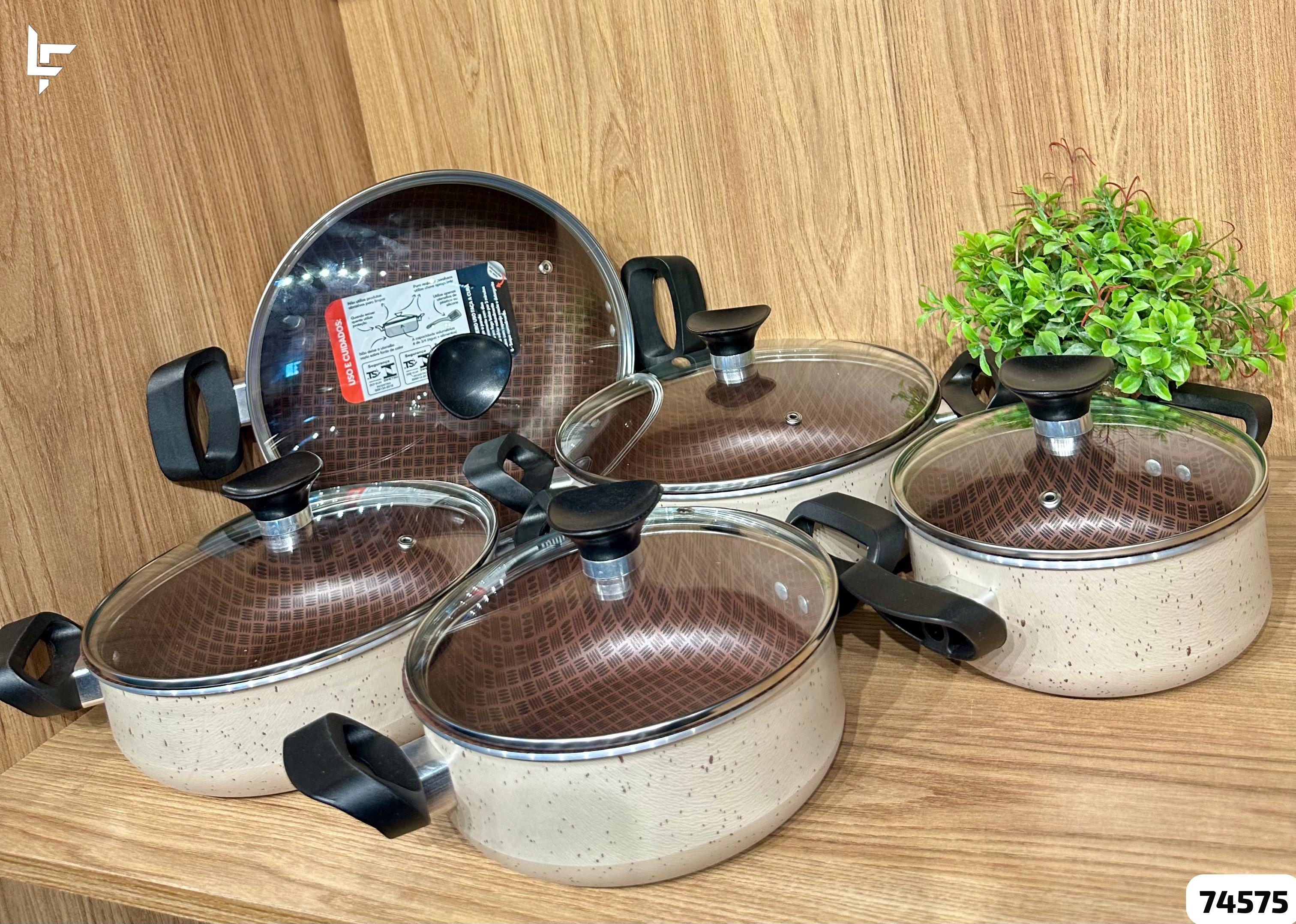 Conjunto de Panelas 5 Peças