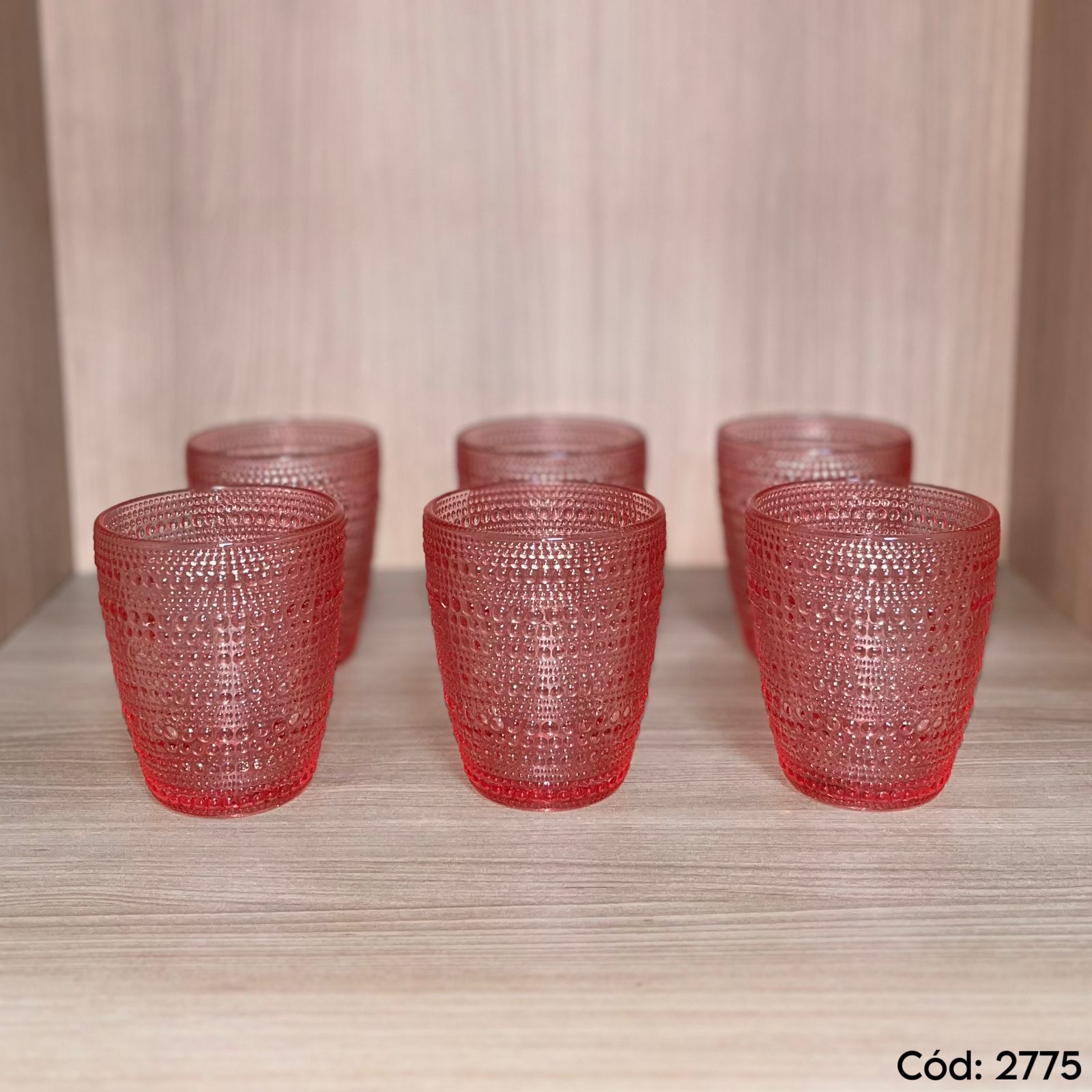 Kit de Copos Bolhas Coloridas