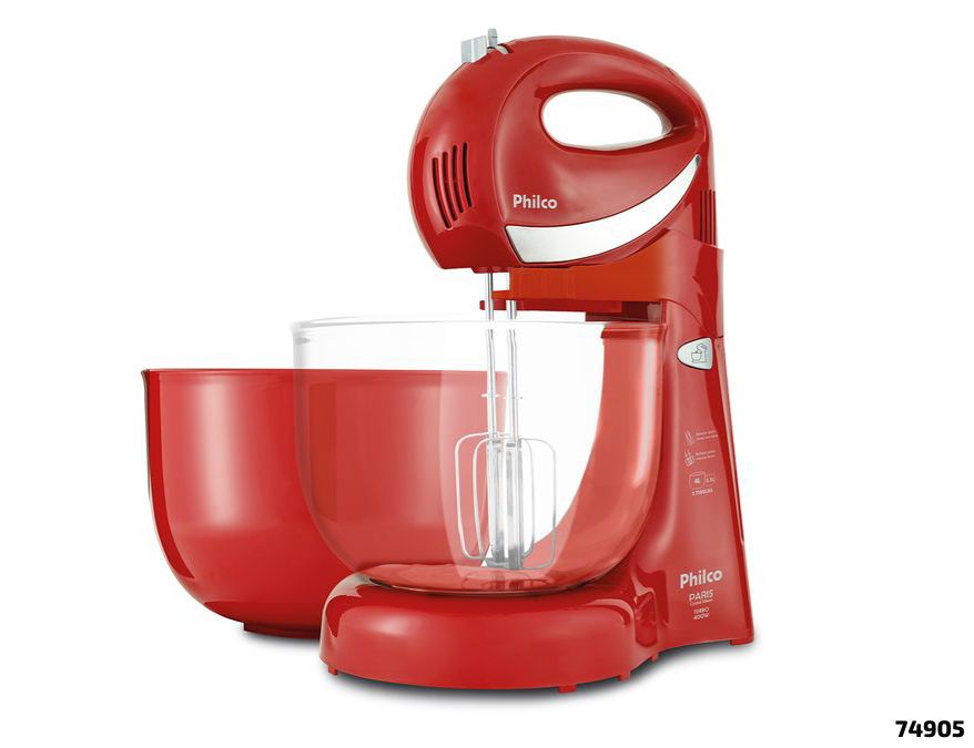 Batedeira PHILCO Turbo Red